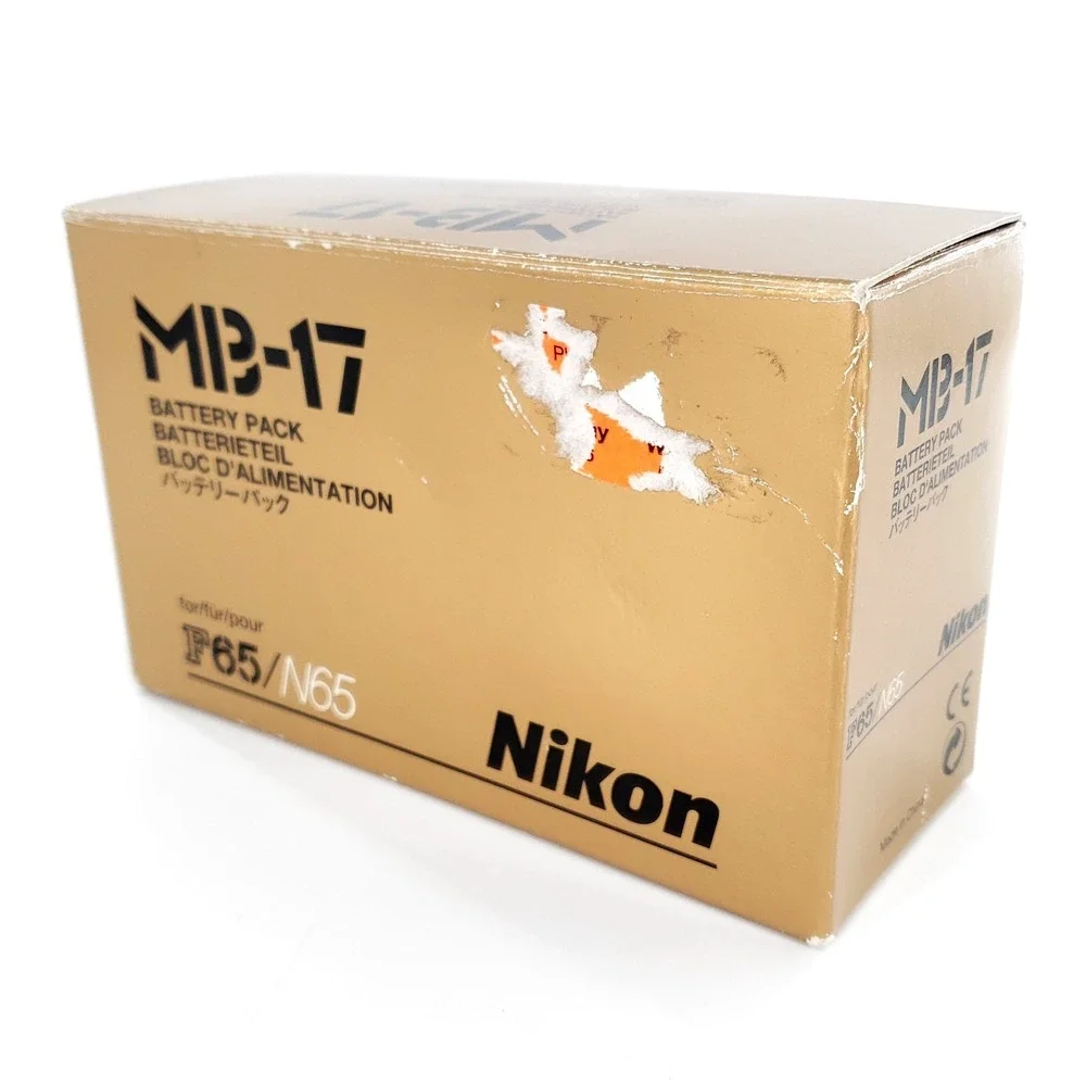 Nikon MB-17 Battery Pack for F65/N65/N65QD Film Cameras w/ Box Open Box